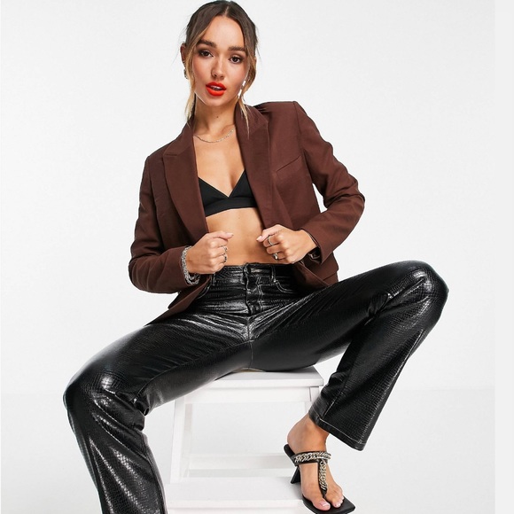 River island brown blazer - Picture 6 of 6